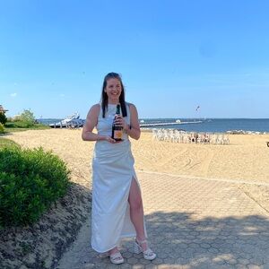 Only worn once Abercrombie dress perfect for wedding events